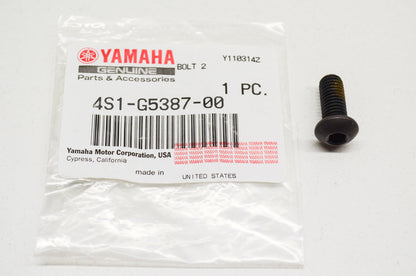 OEM Yamaha 4S1-G5387-00-00 Bolt 2 NOS