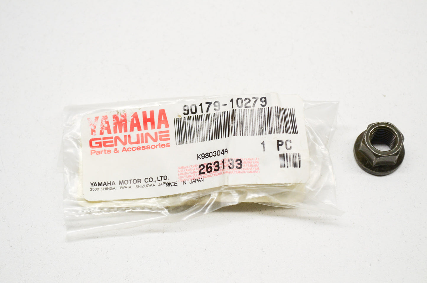 OEM Yamaha 90179-10279-00 Special Shape Nut NOS