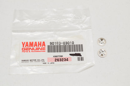 OEM Yamaha 90183-03010-00 Spring Nut Qty 2 NOS