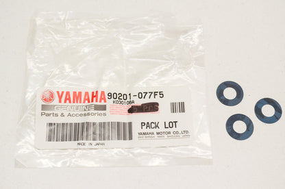 OEM Yamaha 90201-077F5-00 Plate Washer Qty 3 NOS