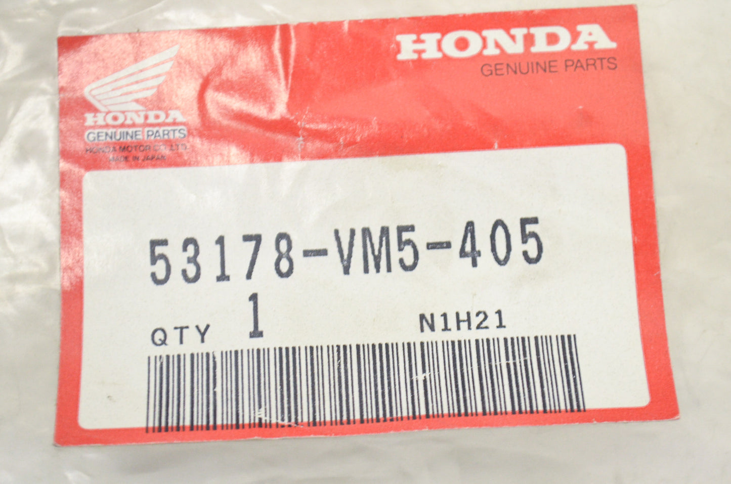 OEM Honda 53178-VM5-405 Left Control Lever NOS