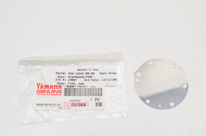OEM Yamaha 834-14541-00-00 Pump Diaphragm NOS