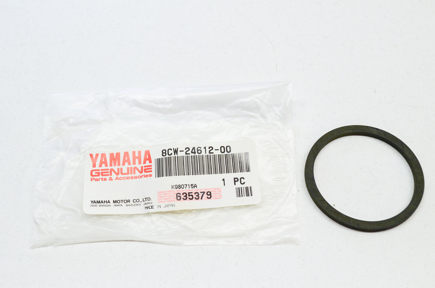 OEM Yamaha 8CW-24612-00-00 Cap Gasket NOS
