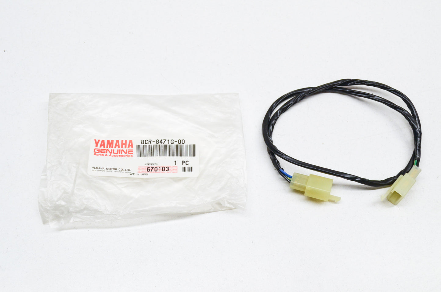 OEM Yamaha 8CR-8471G-00-00 Lead Wire NOS