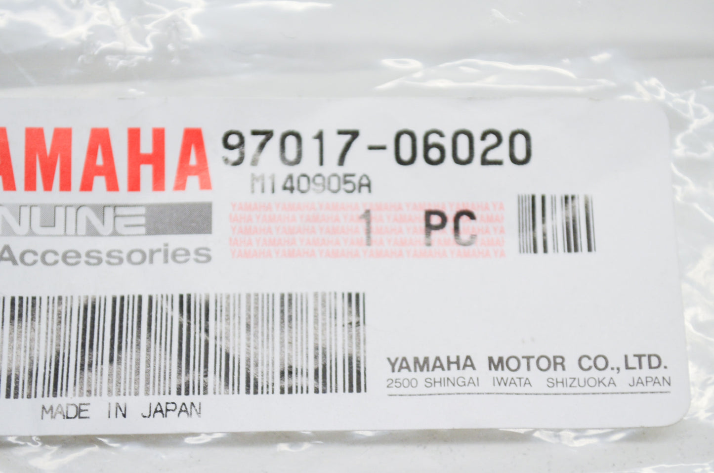 OEM Yamaha 97017-06020-00 Hexagon Bolt NOS
