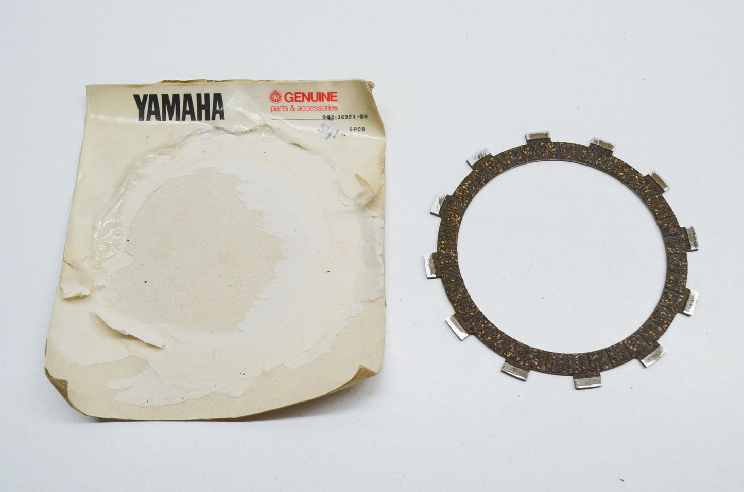 OEM Yamaha 541-16321-00-00 Clutch Plate NOS