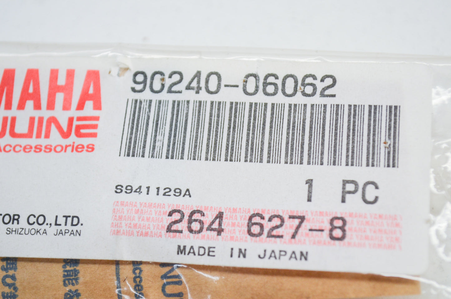 OEM Yamaha 90240-06062-00 Clevis Pin NOS