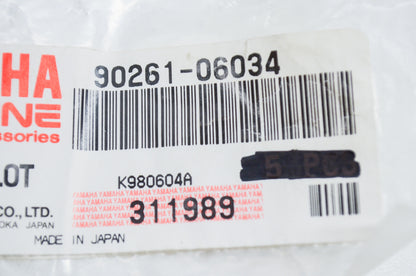 OEM Yamaha 90261-06034-00 Countersunk Rivet Qty 3 NOS