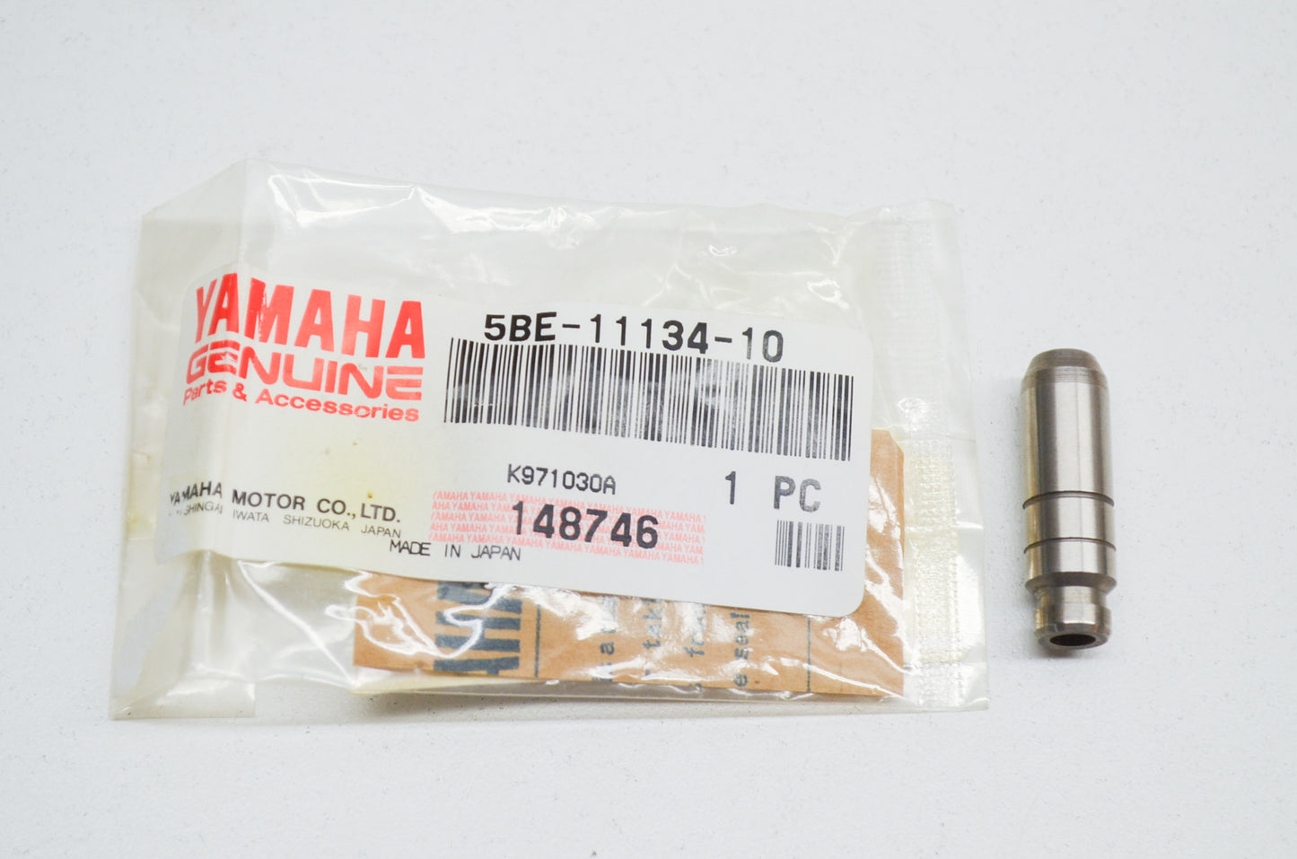 OEM Yamaha 5BE-11134-10-00 Exhaust Valve Guide NOS