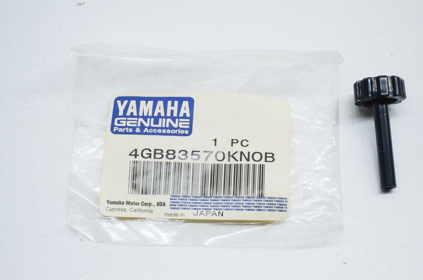 OEM Yamaha 4GB-83570-KN-OB Trip Meter Knob NOS
