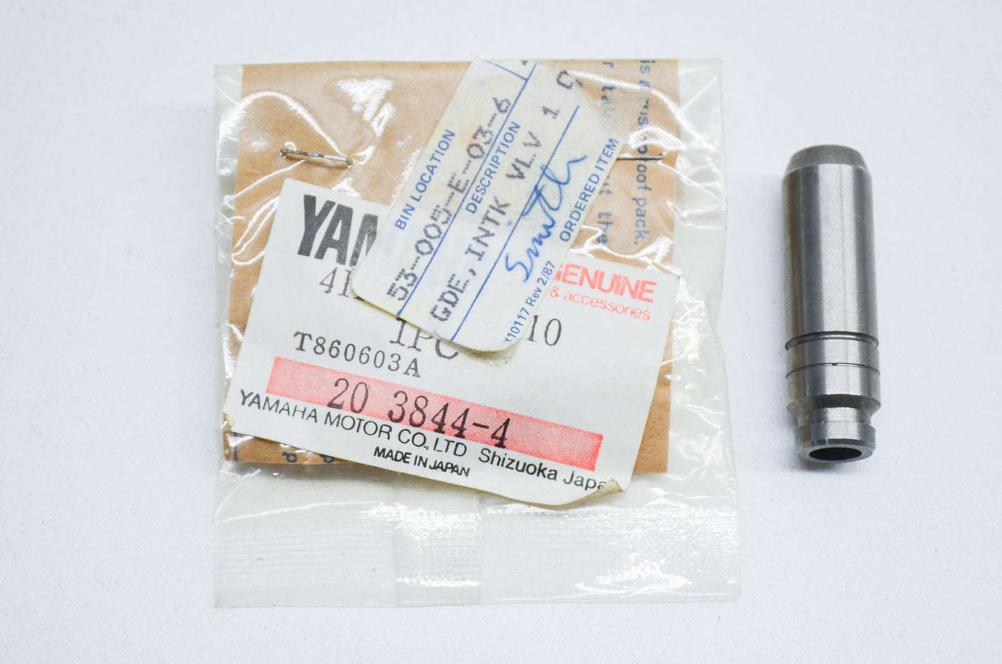 OEM Yamaha 4H7-11133-10-00 Intake Valve Guide NOS