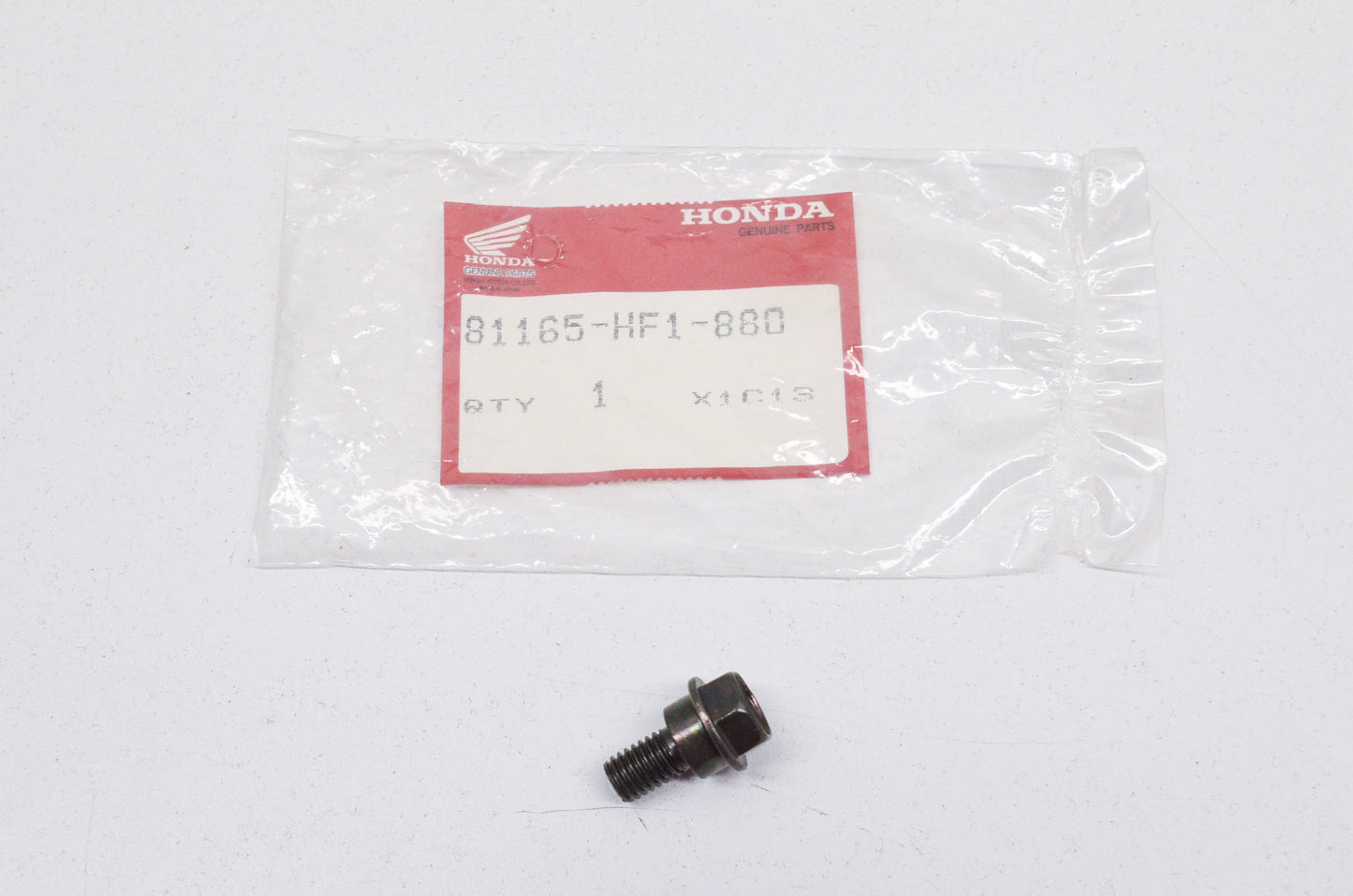 OEM Honda 81165-HF1-880 Front Carrier Bolt NOS