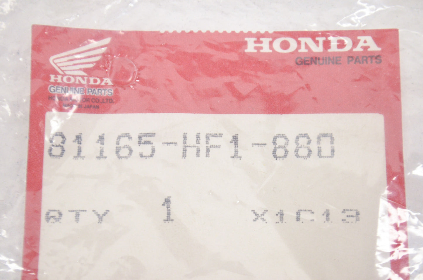 OEM Honda 81165-HF1-880 Front Carrier Bolt NOS