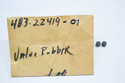 OEM Yamaha 483-22419-01-00 Valve Rubber Qty 2 NOS