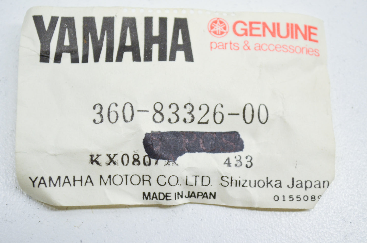 OEM Yamaha 360-83326-00-00 Flasher Collar 2 NOS