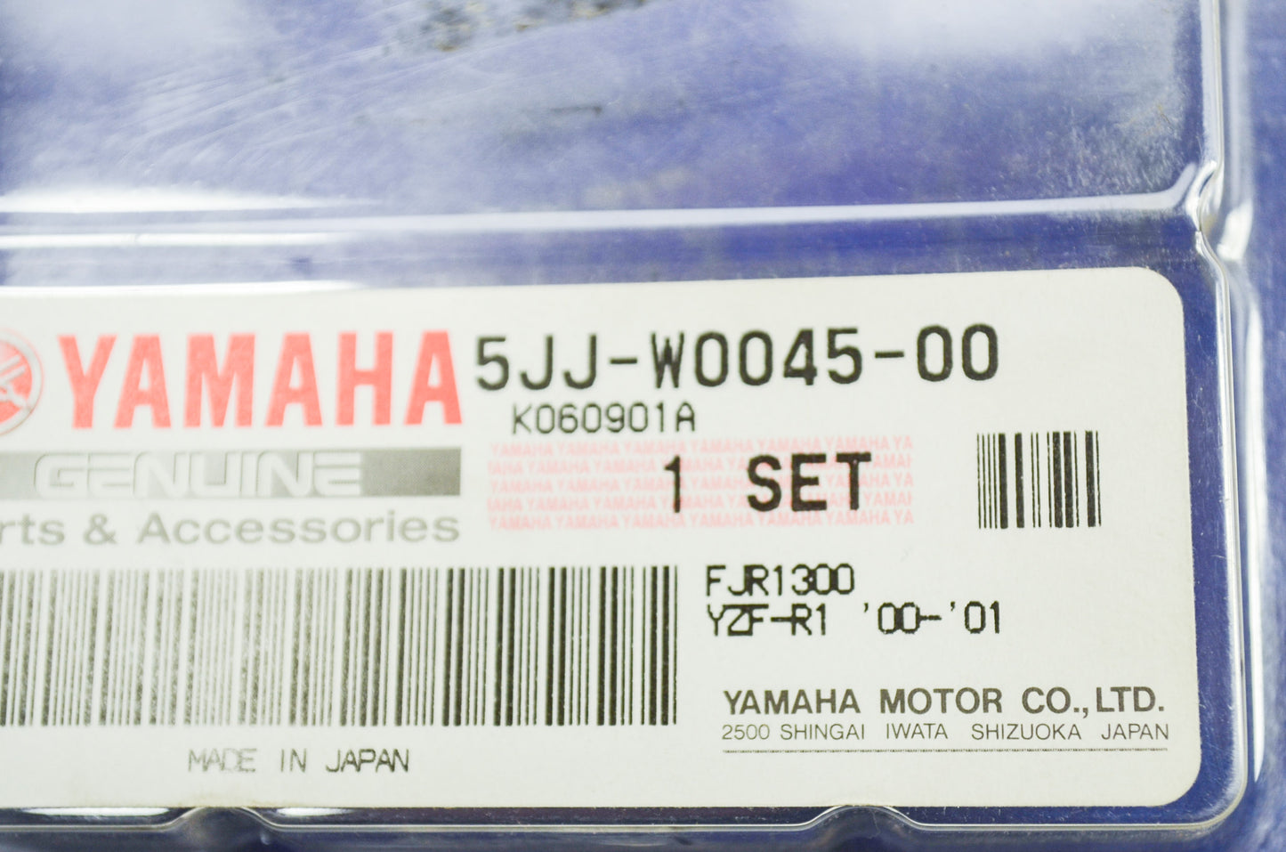 OEM Yamaha 5JJ-W0045-00-00 Brake Pad Kit NOS