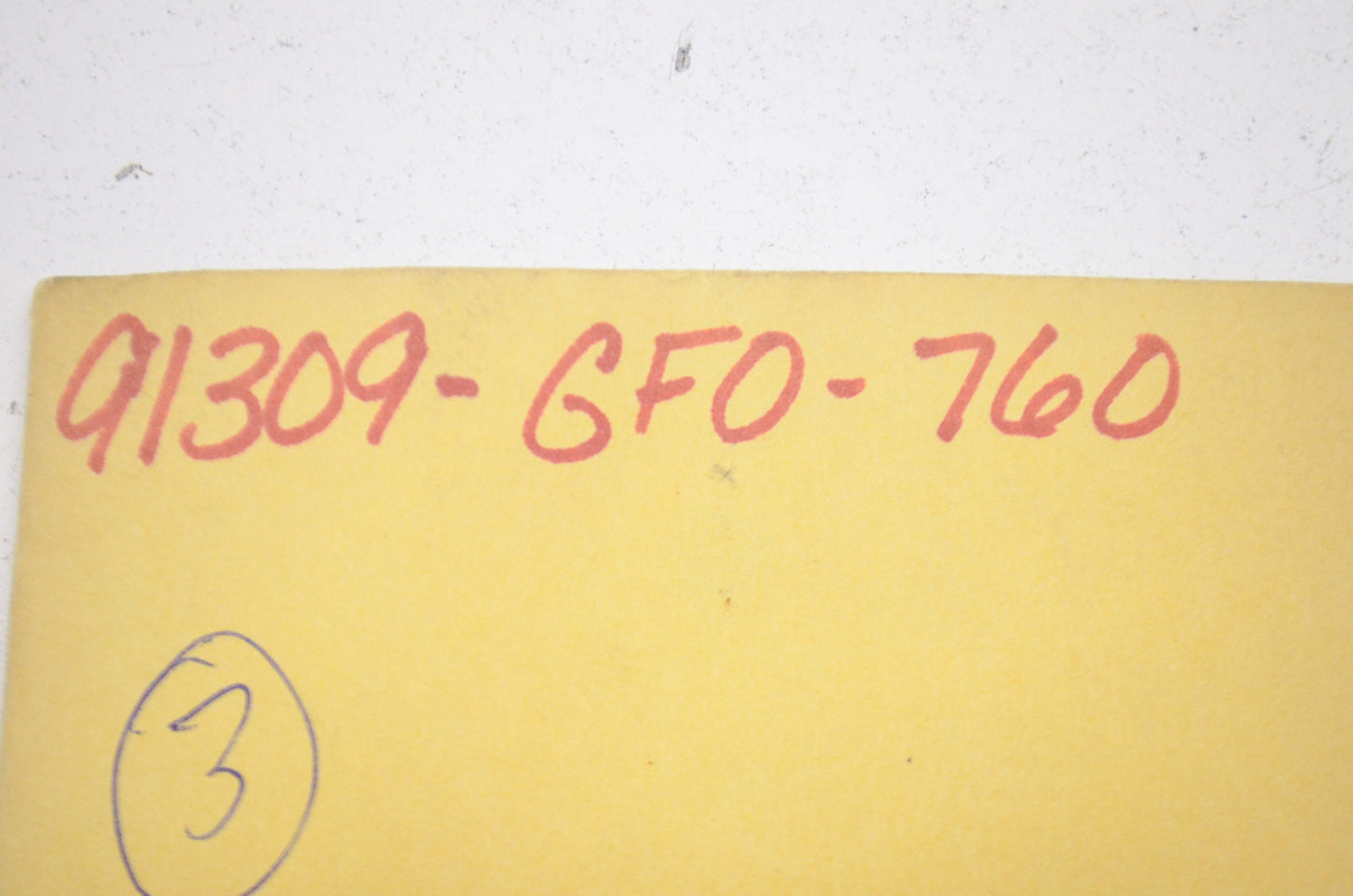 OEM Honda 91309-GF0-760 O-Ring (19.3X2.4) NOS