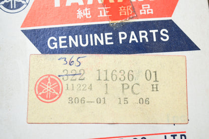 OEM Yamaha 322-11636-01-00 Piston NOS