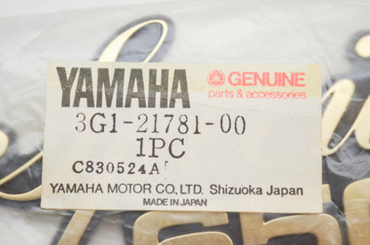 OEM Yamaha 3G1-21781-00-00 Emblem 1 NOS