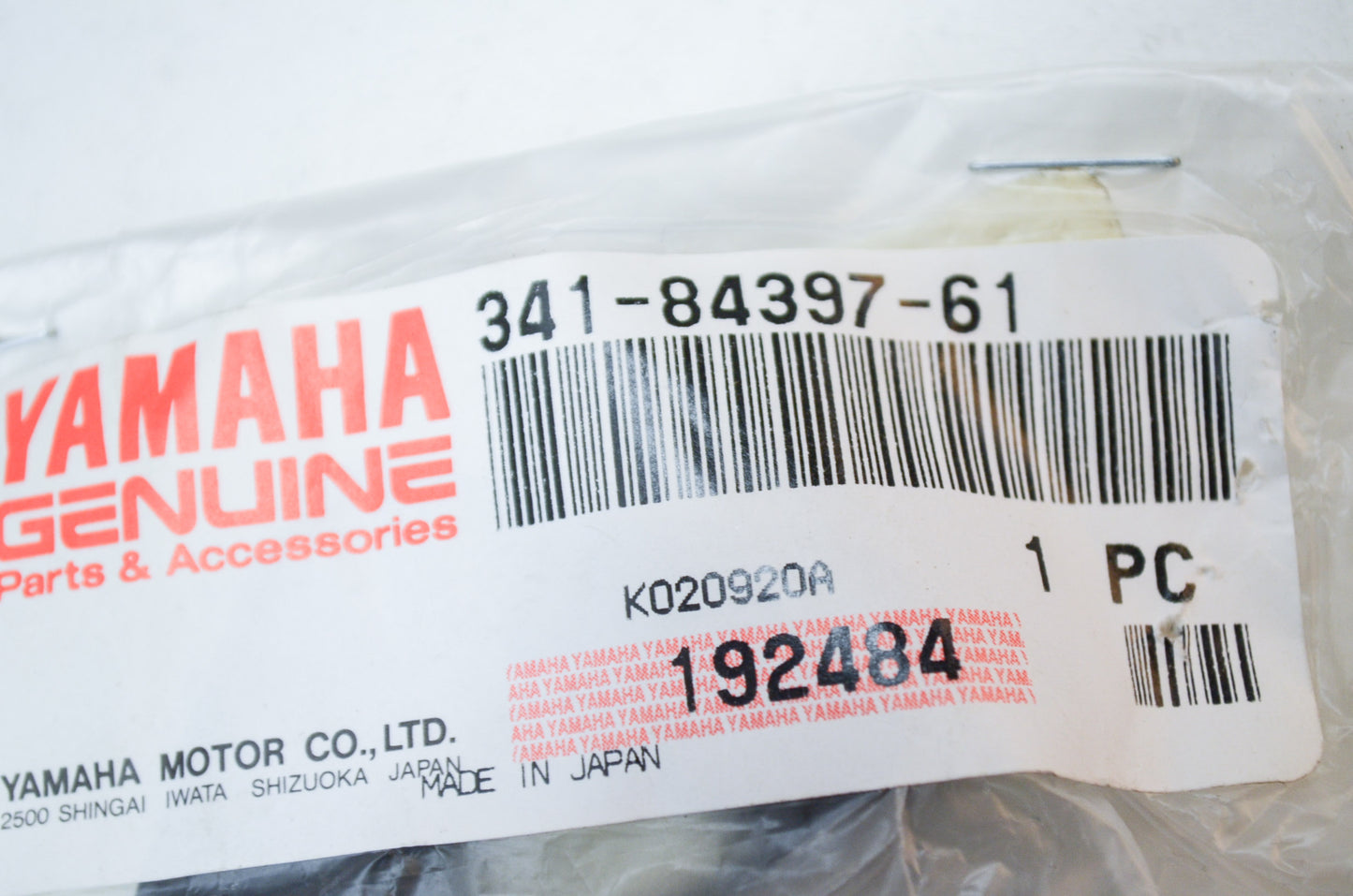 OEM Yamaha 341-84397-61-00 Socket Cover NOS