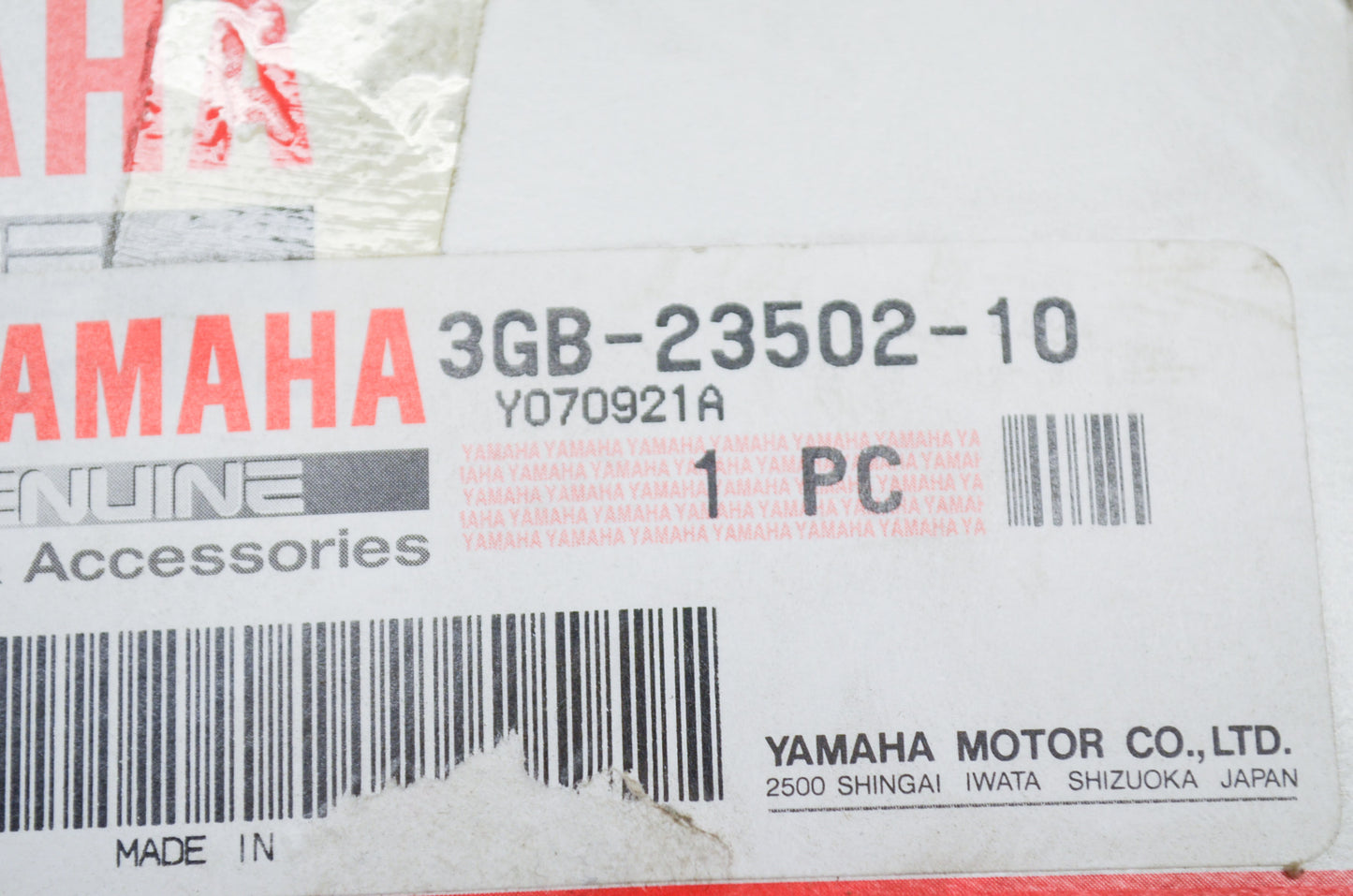 OEM Yamaha 3GB-23502-10-00 Steering Knuckle Assembly NOS
