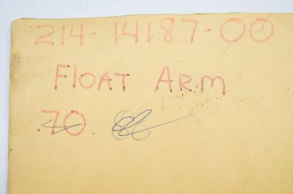 OEM Yamaha 214-14187-00-00 Float Arm NOS