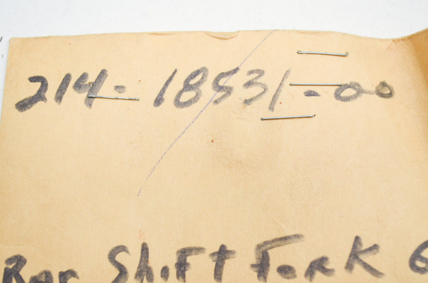 Shift Fork Guide Bar 1 NOS