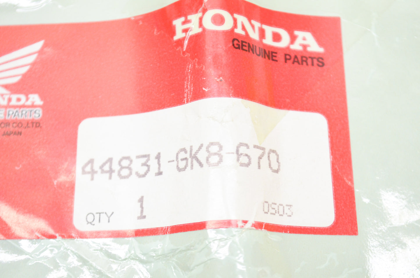 OEM Honda 44831-GK8-670 Inner Cable NOS