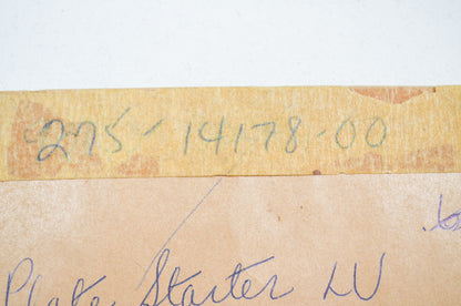Starter Lever Plate NOS
