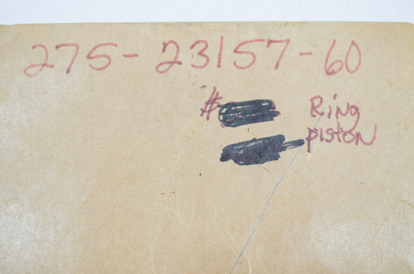 Front Fork Piston Ring NOS