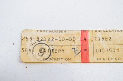 Battery Seat NOS