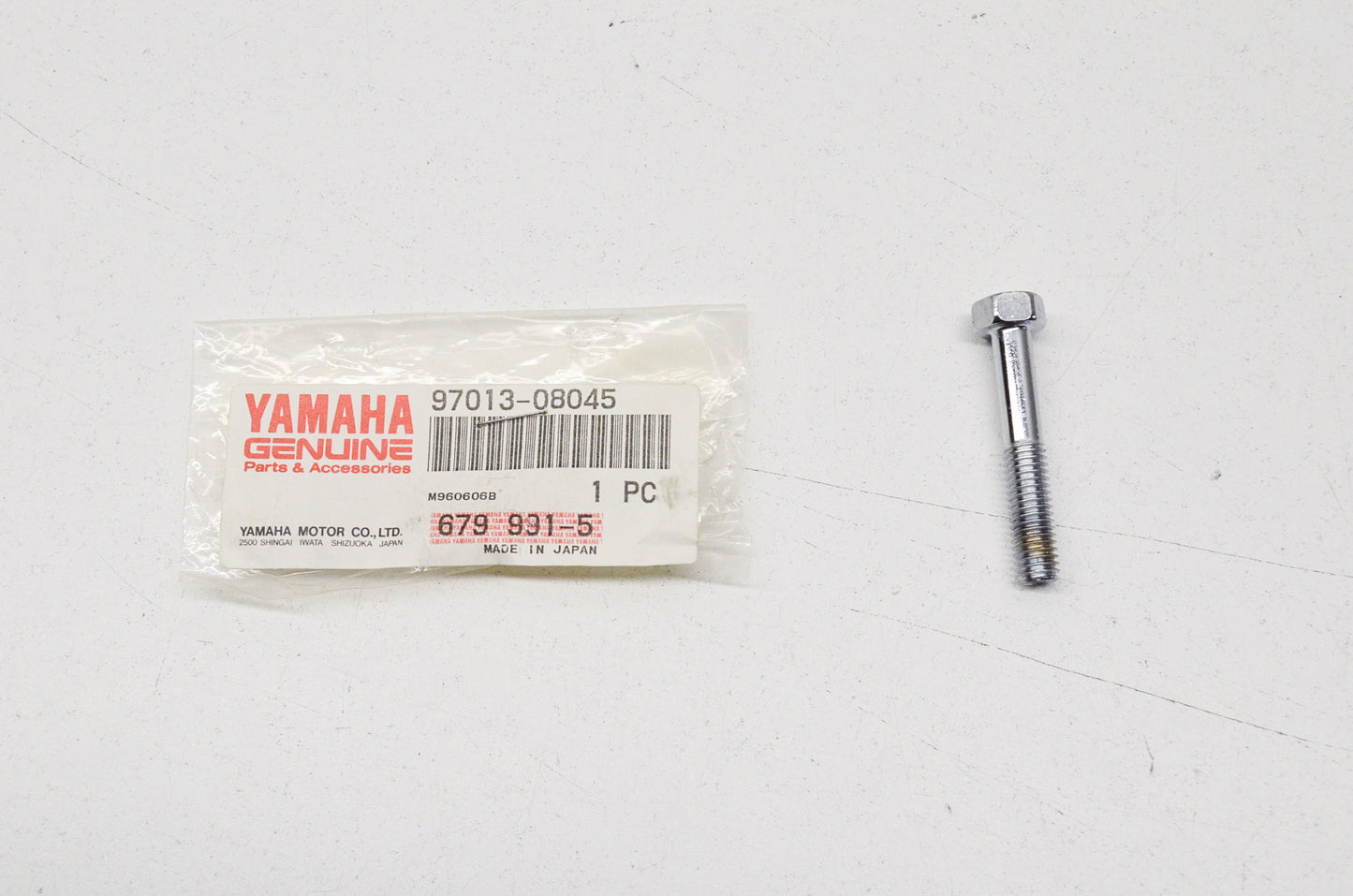 OEM Yamaha 97013-08045-00 Bolt (661) NOS