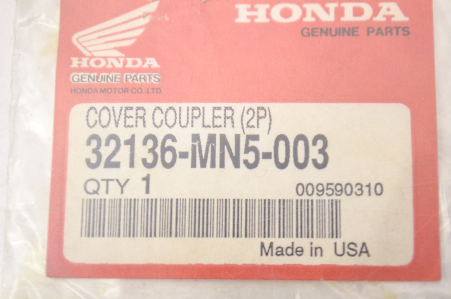New OEM Honda Connector Cover NOS