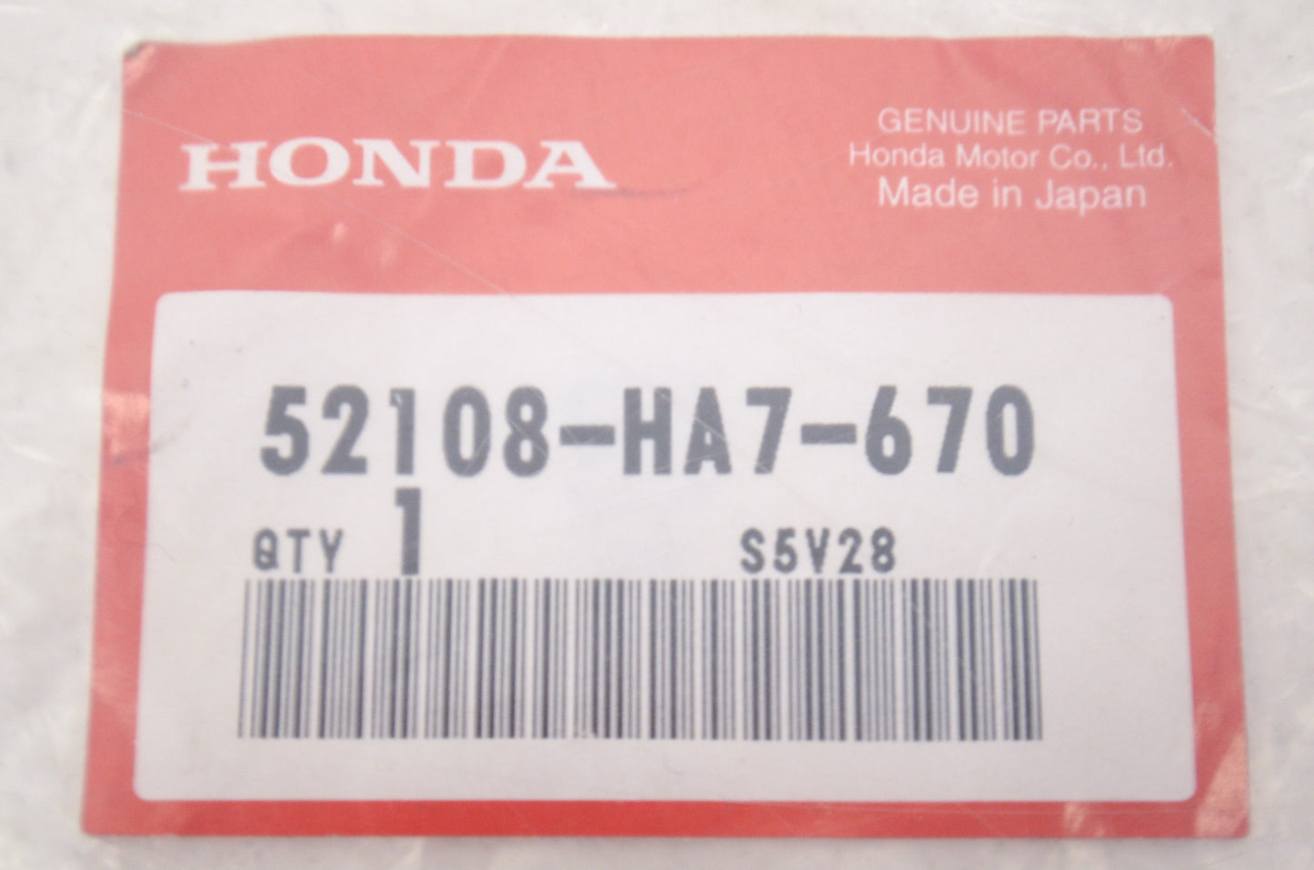 OEM Honda 52108-HA7-670 Band Assembly 70mm NOS