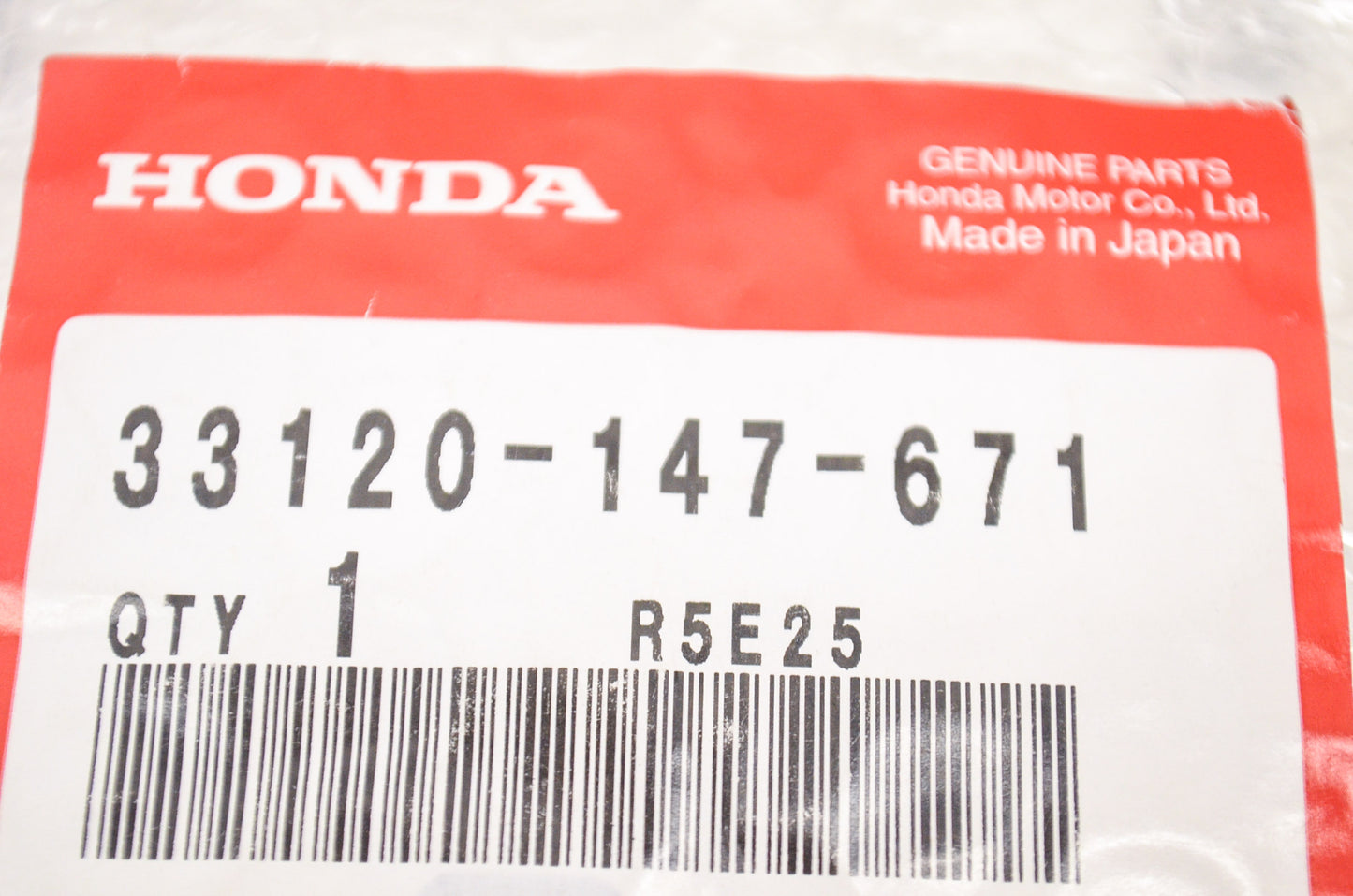 OEM Honda 33120-147-671 Headlight Unit NOS