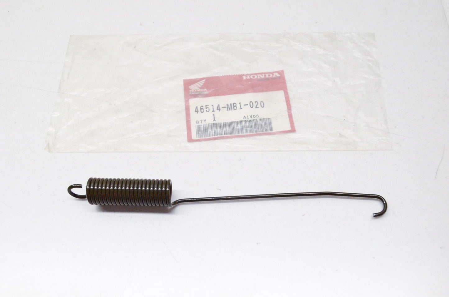 OEM Honda 46514-MB1-020 Rear Brake Spring NOS