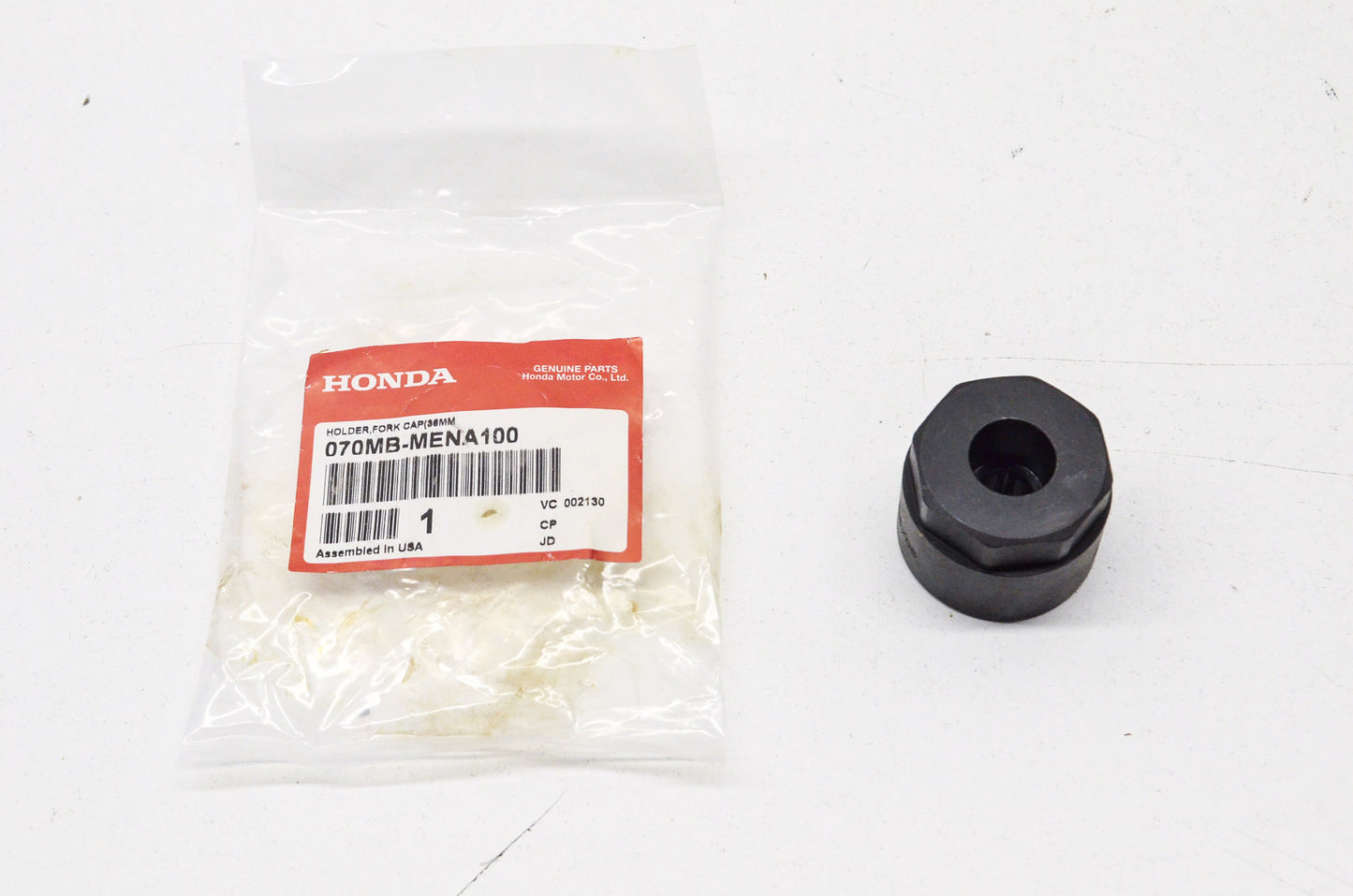 OEM Honda 070MB-MENA100 Fork Cap Holder 36mm NOS