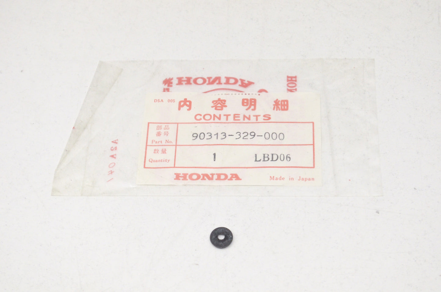 OEM Honda 90313-329-000 Push Nut B 3mm NOS