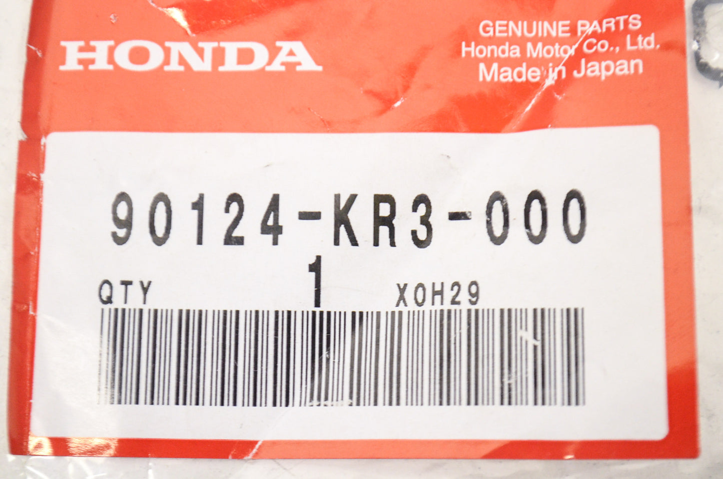 OEM Honda 90124-KR3-000 Bolt (10X38) NOS