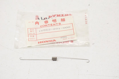 New OEM Honda 16562-891-000 Return Throttle Spring NOS