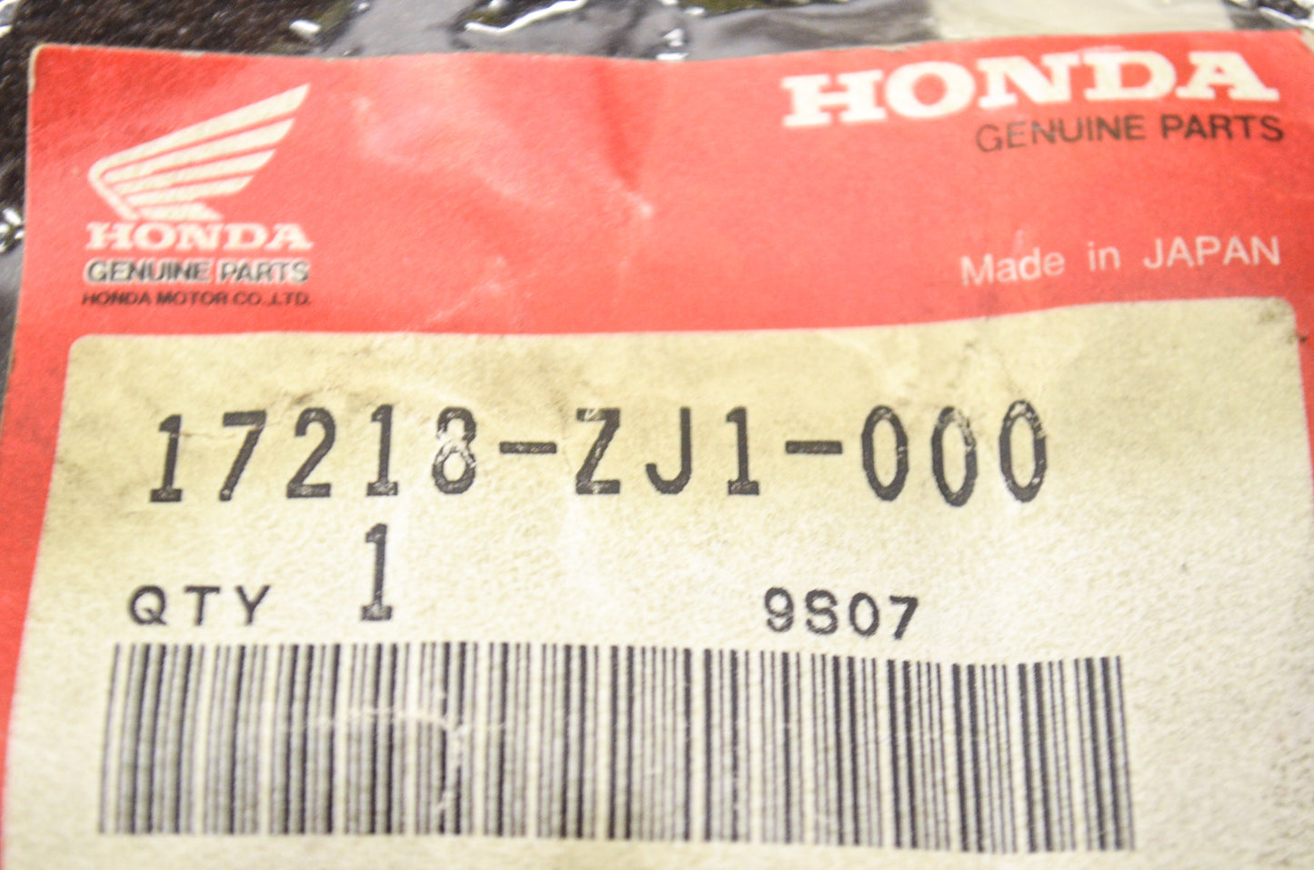 OEM Honda 17218-ZJ1-000 Outer Filter NOS