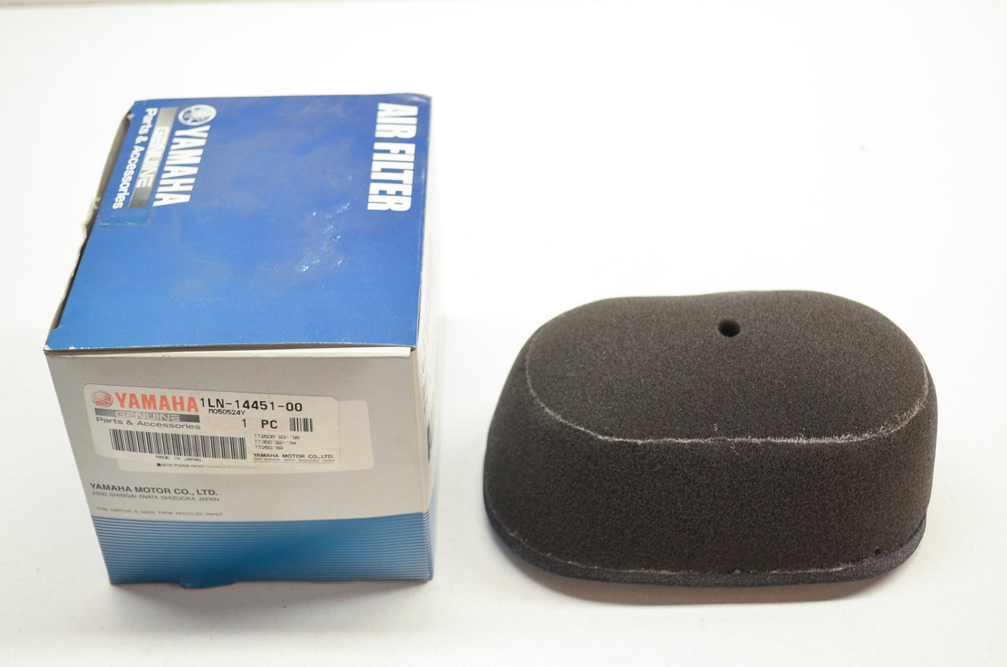OEM Yamaha 1LN-14451-00-00 Air Cleaner Element NOS