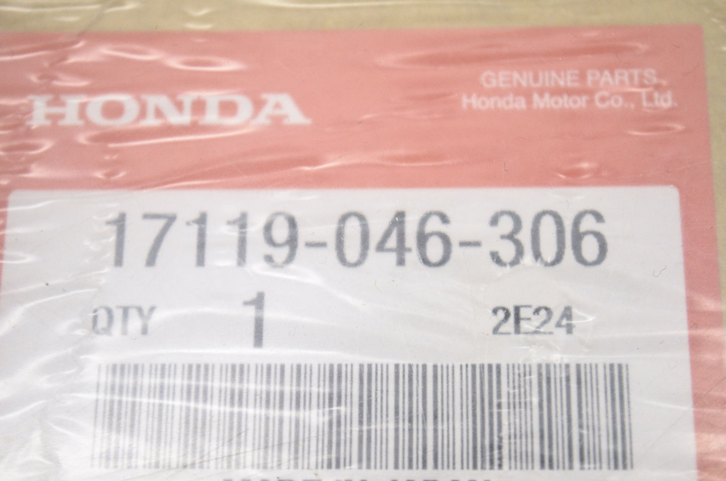 New OEM Honda 17119-046-306 Inlet Pipe Gasket NOS