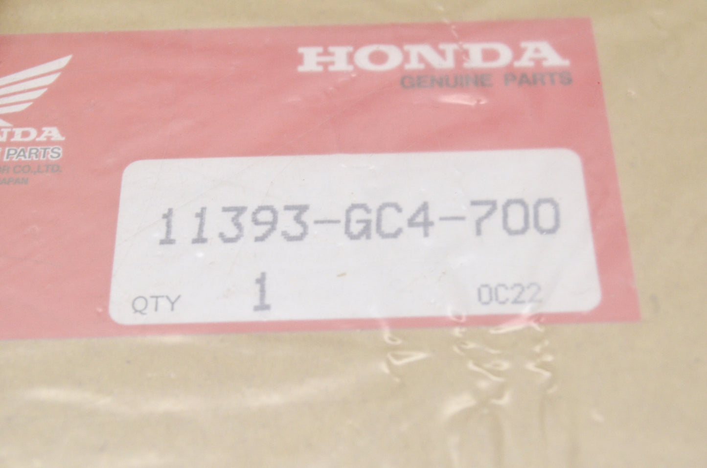 OEM Honda 11393-GC4-700 Right Gasket NOS