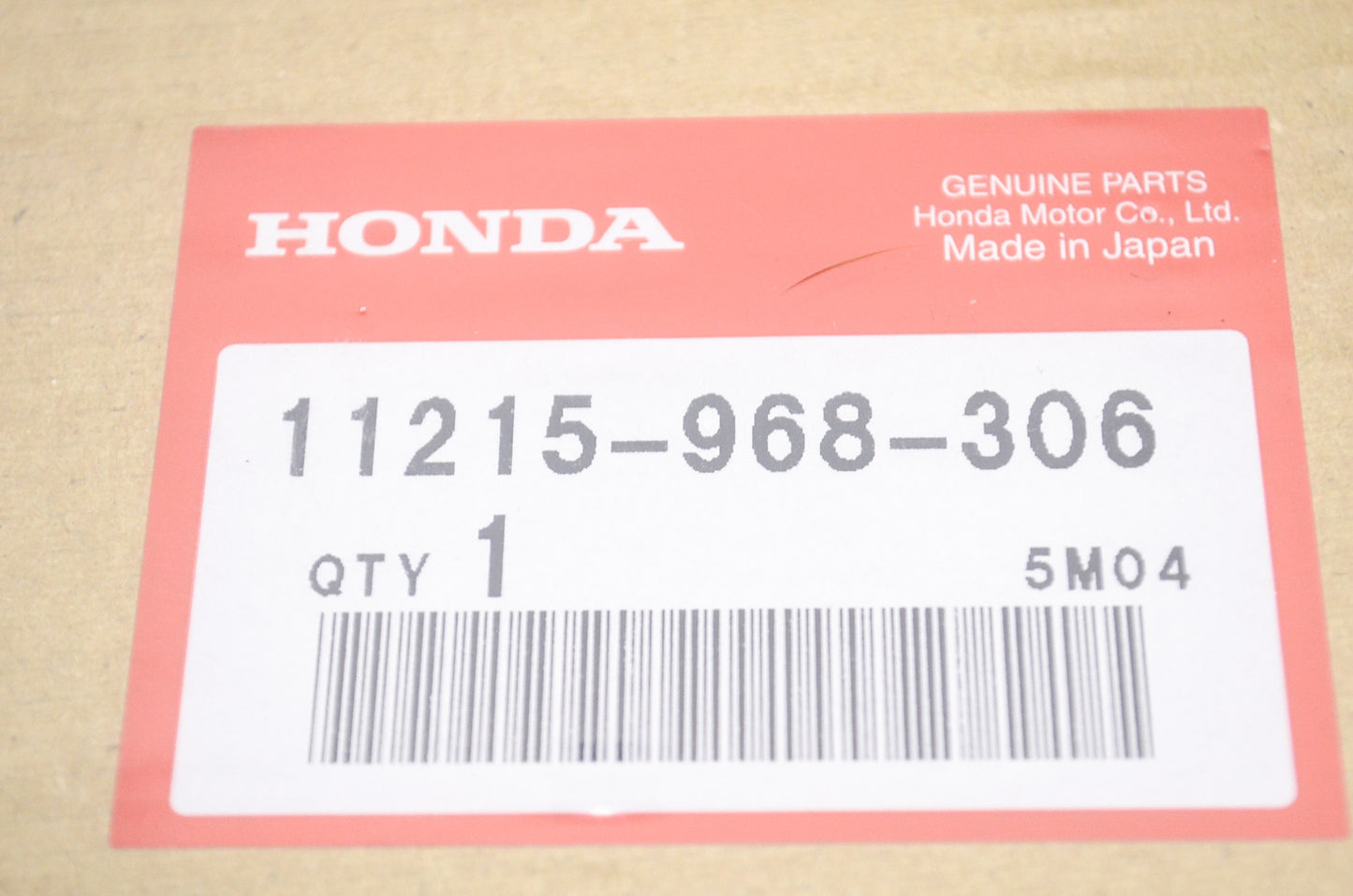 OEM Honda 11215-968-306 Left Spacer Gasket NOS