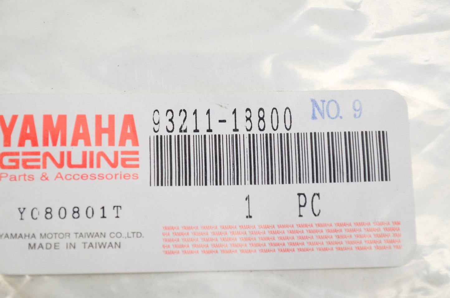 OEM Yamaha 93211-18800-00 O-Ring NOS