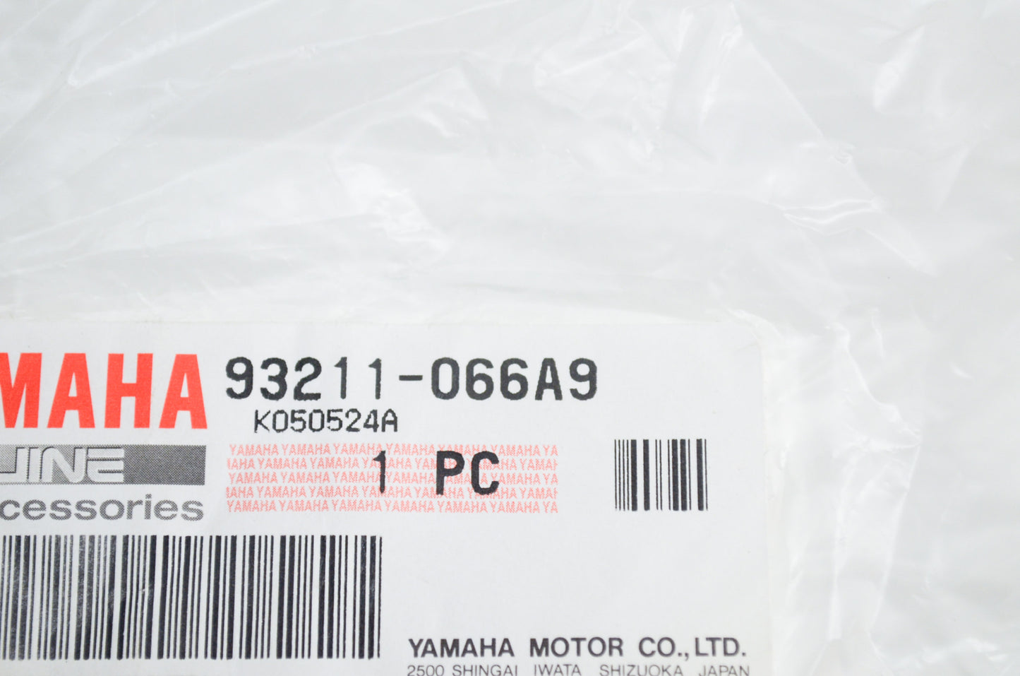 OEM Yamaha 93211-066A9-00 O-Ring