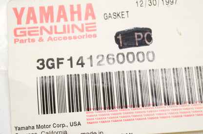 OEM Yamaha 3GF-14126-00-00 Gasket Qty 2 NOS