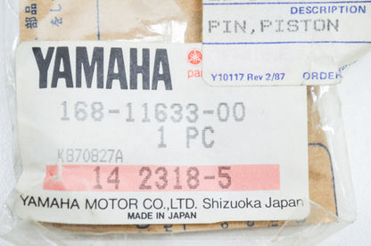 OEM Yamaha 168-11633-00-00 Piston Pin NOS