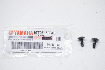 OEM Yamaha 97707-50012-00 Truss Screw Qty 2 NOS